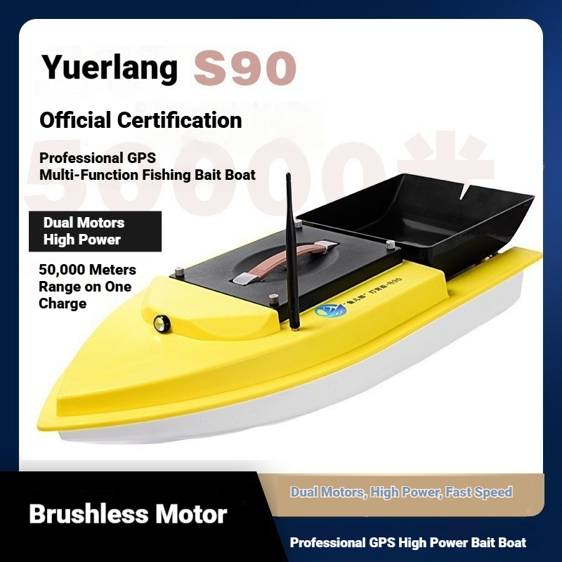 Yuerlang S90 Barca Telecomanda - Fishing Boat Gps recensione e prezzo